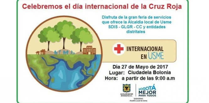Gran Feria de Servicios En Usme como conmemoración de los 100 años de la Cruz Roja Colombiana