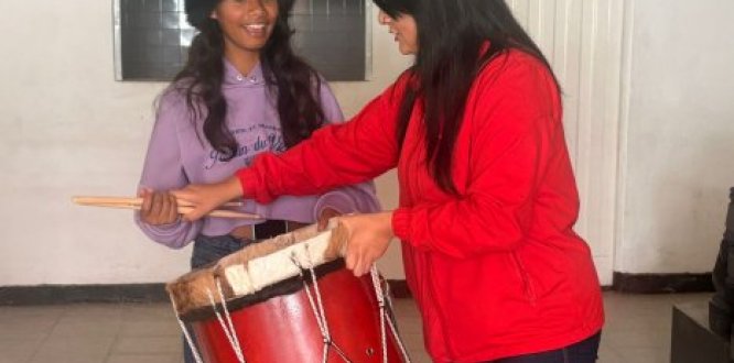 Entrega de insumos culturales para la localidad de Usme
