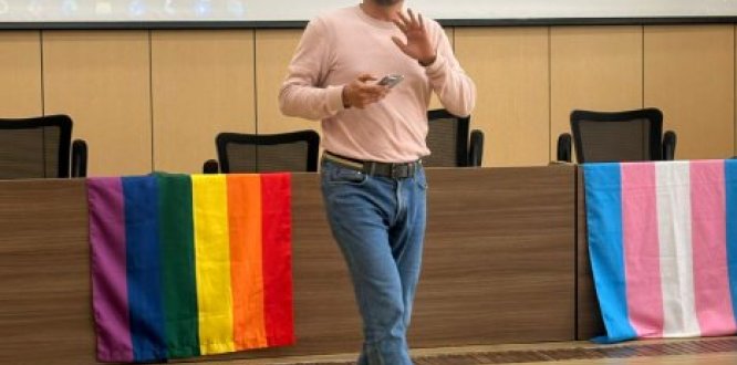 Intervención de Fabian Flórez sobre lenguaje incluyente y diversidad en Usme