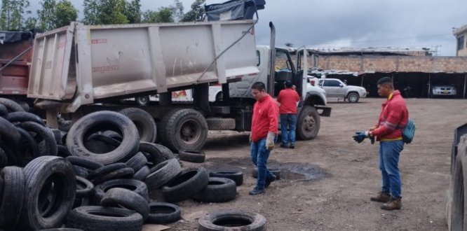 Llantatón en Usme