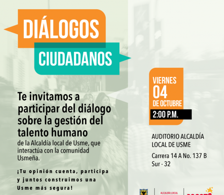 Diálogo Ciudadanos. 