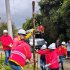 Desmonte de Postes ilegales en barrio la Requilina 