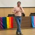 Intervención de Fabian Flórez sobre lenguaje incluyente y diversidad en Usme